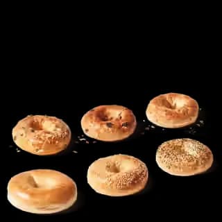 6 Assorted Bagels