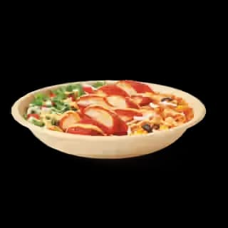 BBQ Chicken Loaded Bowl with Cheese