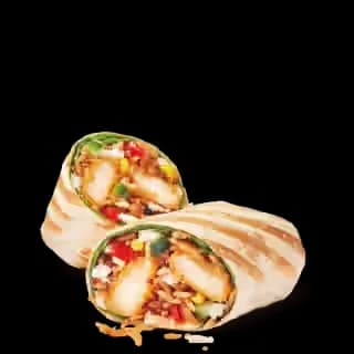 Cilantro Lime Chicken Loaded Wrap with Cheese