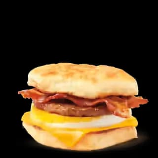 Double Stacked Breakfast Sandwich