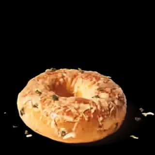 Jalapeno Asiago Mozzarella Bagel